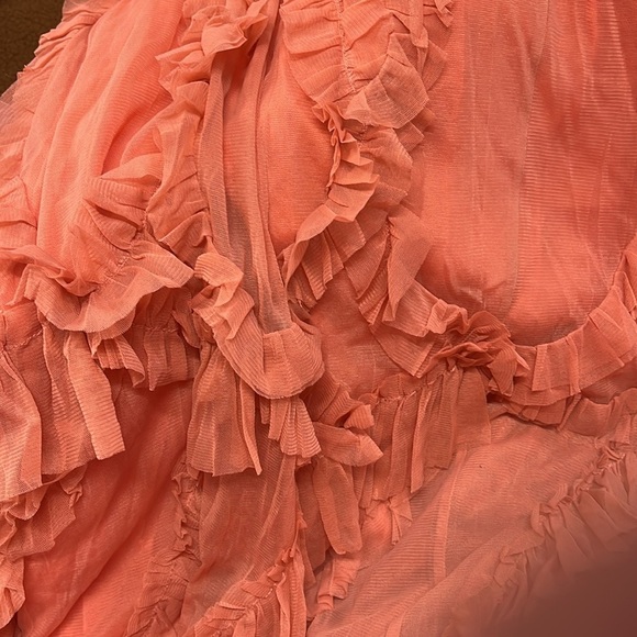 - Anthropologie Felicity Tulle Midi Skirt size small   new without tags - Picture 10 of 10